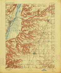 Metamora Illinois Historical topographic map, 1:62500 scale, 15 X 15 Minute, Year 1893