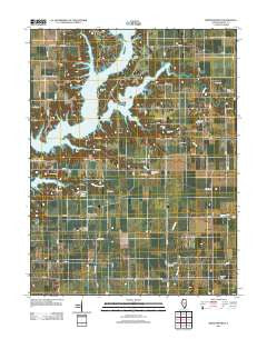 Middlesworth Illinois Historical topographic map, 1:24000 scale, 7.5 X 7.5 Minute, Year 2012