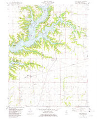 Middlesworth Illinois Historical topographic map, 1:24000 scale, 7.5 X 7.5 Minute, Year 1981