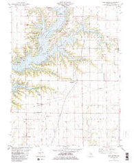 Middlesworth Illinois Historical topographic map, 1:24000 scale, 7.5 X 7.5 Minute, Year 1981