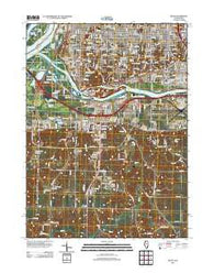 Milan Illinois Historical topographic map, 1:24000 scale, 7.5 X 7.5 Minute, Year 2012