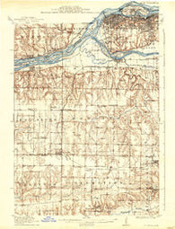 Milan Illinois Historical topographic map, 1:62500 scale, 15 X 15 Minute, Year 1912