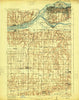 Milan Illinois Historical topographic map, 1:62500 scale, 15 X 15 Minute, Year 1912