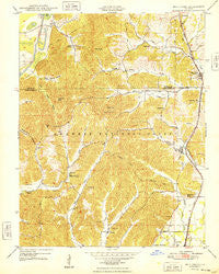 Mill Creek Illinois Historical topographic map, 1:24000 scale, 7.5 X 7.5 Minute, Year 1948