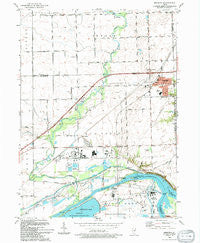 Minooka Illinois Historical topographic map, 1:24000 scale, 7.5 X 7.5 Minute, Year 1993