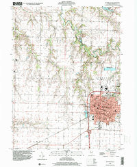 Monmouth Illinois Historical topographic map, 1:24000 scale, 7.5 X 7.5 Minute, Year 1998