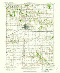 Monmouth Illinois Historical topographic map, 1:62500 scale, 15 X 15 Minute, Year 1921