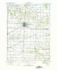 Monmouth Illinois Historical topographic map, 1:62500 scale, 15 X 15 Minute, Year 1921