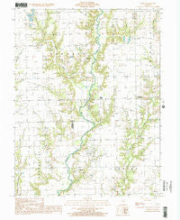 Moriah Illinois Historical topographic map, 1:24000 scale, 7.5 X 7.5 Minute, Year 1998