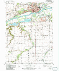 Morris Illinois Historical topographic map, 1:24000 scale, 7.5 X 7.5 Minute, Year 1993