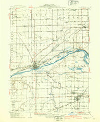 Morris Illinois Historical topographic map, 1:62500 scale, 15 X 15 Minute, Year 1918