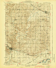 Morrison Illinois Historical topographic map, 1:62500 scale, 15 X 15 Minute, Year 1940