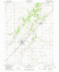 Morrisonville Illinois Historical topographic map, 1:24000 scale, 7.5 X 7.5 Minute, Year 1980