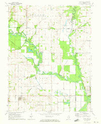 Mount Erie Illinois Historical topographic map, 1:24000 scale, 7.5 X 7.5 Minute, Year 1971