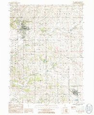 Mt. Carroll Illinois Historical topographic map, 1:24000 scale, 7.5 X 7.5 Minute, Year 1985