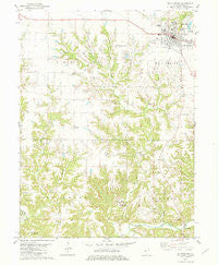 Mt Sterling Illinois Historical topographic map, 1:24000 scale, 7.5 X 7.5 Minute, Year 1981
