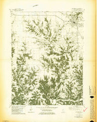 Mt Sterling Illinois Historical topographic map, 1:24000 scale, 7.5 X 7.5 Minute, Year 1981