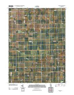 Natrona Illinois Historical topographic map, 1:24000 scale, 7.5 X 7.5 Minute, Year 2012