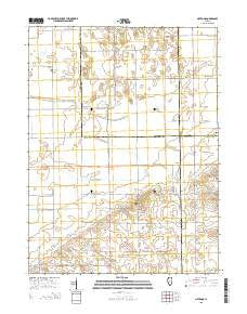 Natrona Illinois Current topographic map, 1:24000 scale, 7.5 X 7.5 Minute, Year 2015