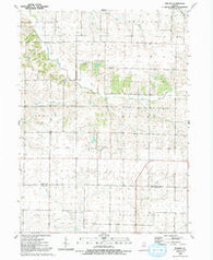 Nekoma Illinois Historical topographic map, 1:24000 scale, 7.5 X 7.5 Minute, Year 1992