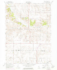 Nekoma Illinois Historical topographic map, 1:24000 scale, 7.5 X 7.5 Minute, Year 1953