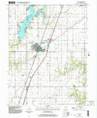 Neoga Illinois Historical topographic map, 1:24000 scale, 7.5 X 7.5 Minute, Year 1998