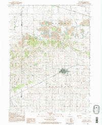 Neponset Illinois Historical topographic map, 1:24000 scale, 7.5 X 7.5 Minute, Year 1994
