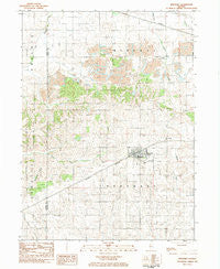 Neponset Illinois Historical topographic map, 1:24000 scale, 7.5 X 7.5 Minute, Year 1983
