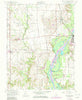 New Athens West Illinois Historical topographic map, 1:24000 scale, 7.5 X 7.5 Minute, Year 1954