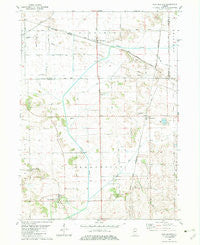 New Bedford Illinois Historical topographic map, 1:24000 scale, 7.5 X 7.5 Minute, Year 1982