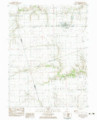 New Berlin Illinois Historical topographic map, 1:24000 scale, 7.5 X 7.5 Minute, Year 1983