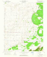 New Haven SW Illinois Historical topographic map, 1:24000 scale, 7.5 X 7.5 Minute, Year 1964