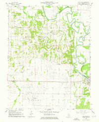 New Haven Illinois Historical topographic map, 1:24000 scale, 7.5 X 7.5 Minute, Year 1964