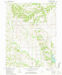 New Salem Illinois Historical topographic map, 1:24000 scale, 7.5 X 7.5 Minute, Year 1981