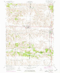 New Windsor Illinois Historical topographic map, 1:24000 scale, 7.5 X 7.5 Minute, Year 1953