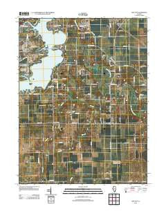 New City Illinois Historical topographic map, 1:24000 scale, 7.5 X 7.5 Minute, Year 2012
