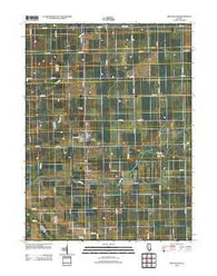 New Holland Illinois Historical topographic map, 1:24000 scale, 7.5 X 7.5 Minute, Year 2012
