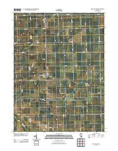 New Holland Illinois Historical topographic map, 1:24000 scale, 7.5 X 7.5 Minute, Year 2012