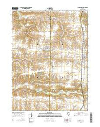 New Windsor Illinois Current topographic map, 1:24000 scale, 7.5 X 7.5 Minute, Year 2015