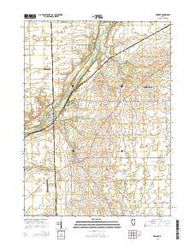 Newark Illinois Current topographic map, 1:24000 scale, 7.5 X 7.5 Minute, Year 2015
