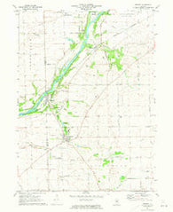 Newark Illinois Historical topographic map, 1:24000 scale, 7.5 X 7.5 Minute, Year 1971