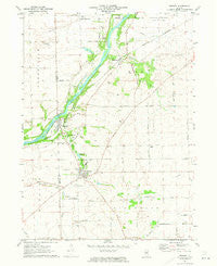 Newark Illinois Historical topographic map, 1:24000 scale, 7.5 X 7.5 Minute, Year 1971