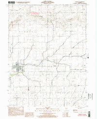Newman Illinois Historical topographic map, 1:24000 scale, 7.5 X 7.5 Minute, Year 1998