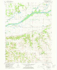 Newmansville Illinois Historical topographic map, 1:24000 scale, 7.5 X 7.5 Minute, Year 1981