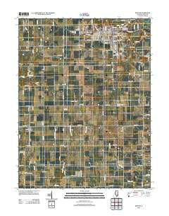 Newton Illinois Historical topographic map, 1:24000 scale, 7.5 X 7.5 Minute, Year 2012