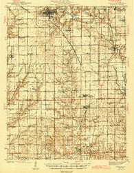 Newton Illinois Historical topographic map, 1:62500 scale, 15 X 15 Minute, Year 1943