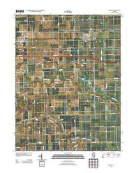 Niantic Illinois Historical topographic map, 1:24000 scale, 7.5 X 7.5 Minute, Year 2012