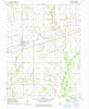 Noble Illinois Historical topographic map, 1:24000 scale, 7.5 X 7.5 Minute, Year 1971