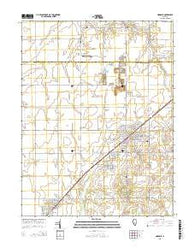Nokomis Illinois Current topographic map, 1:24000 scale, 7.5 X 7.5 Minute, Year 2015