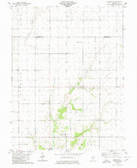 Nokomis SW Illinois Historical topographic map, 1:24000 scale, 7.5 X 7.5 Minute, Year 1980